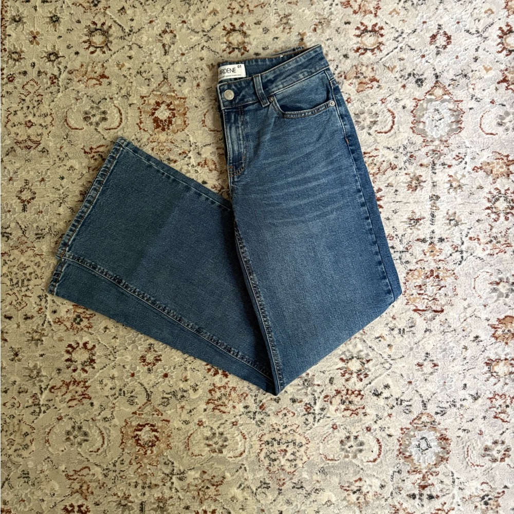 Ardene Classic Denim Wide Leg Jeans